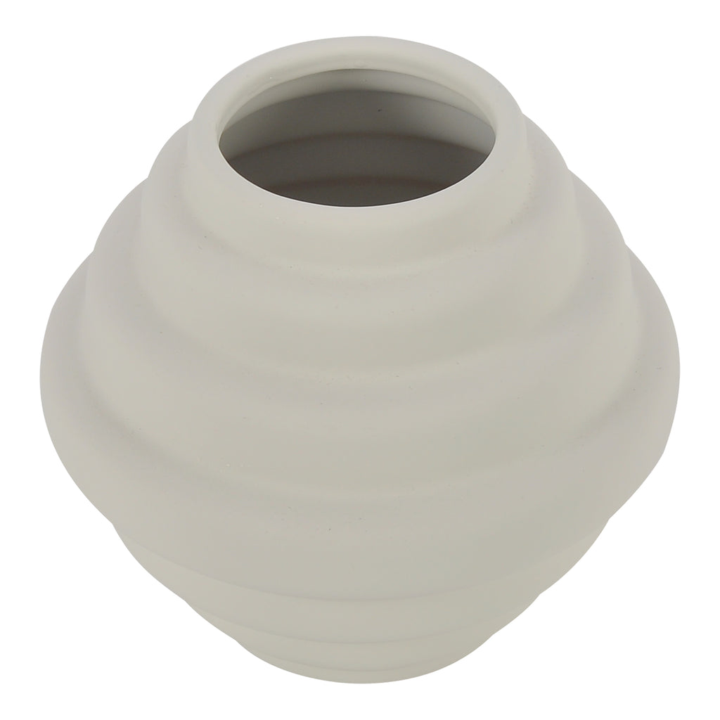 MISH VASE CHANTILLY WHITE