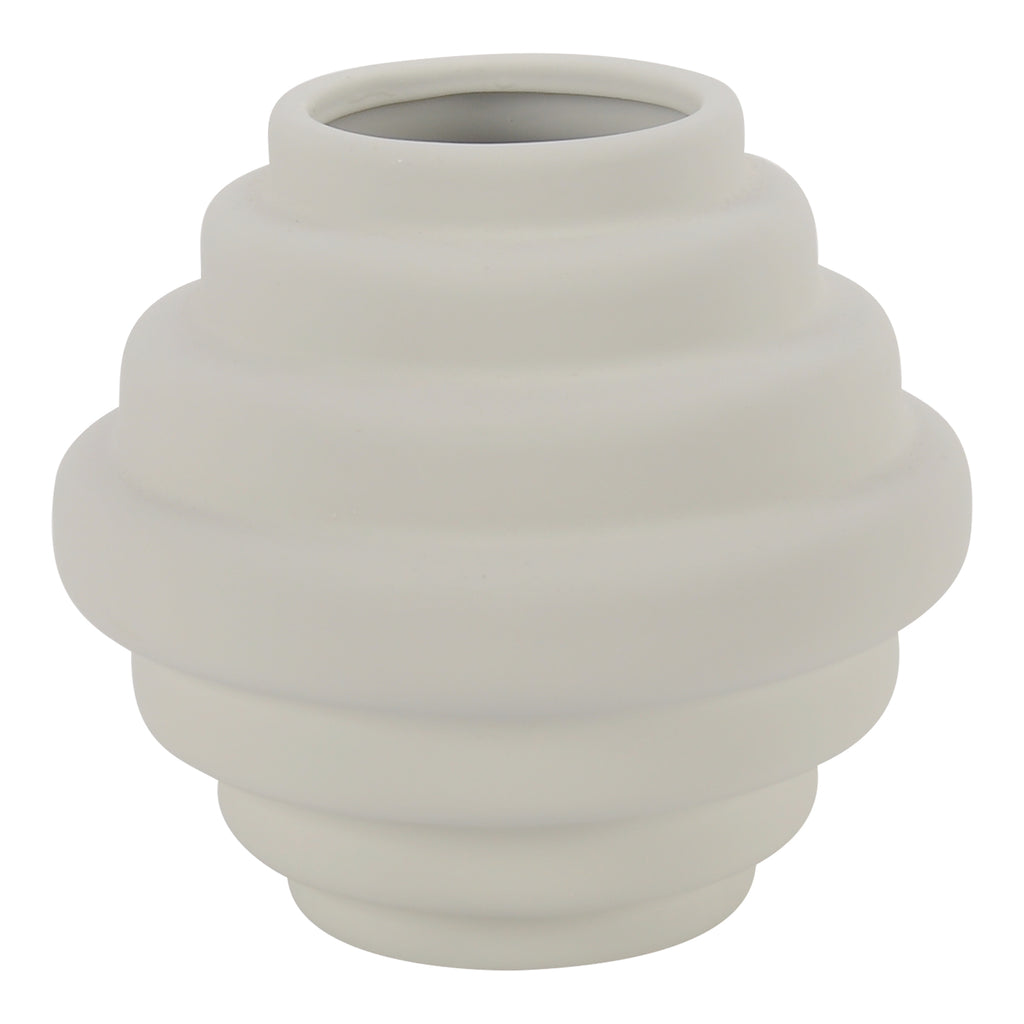 MISH VASE CHANTILLY WHITE