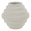 MISH VASE CHANTILLY WHITE