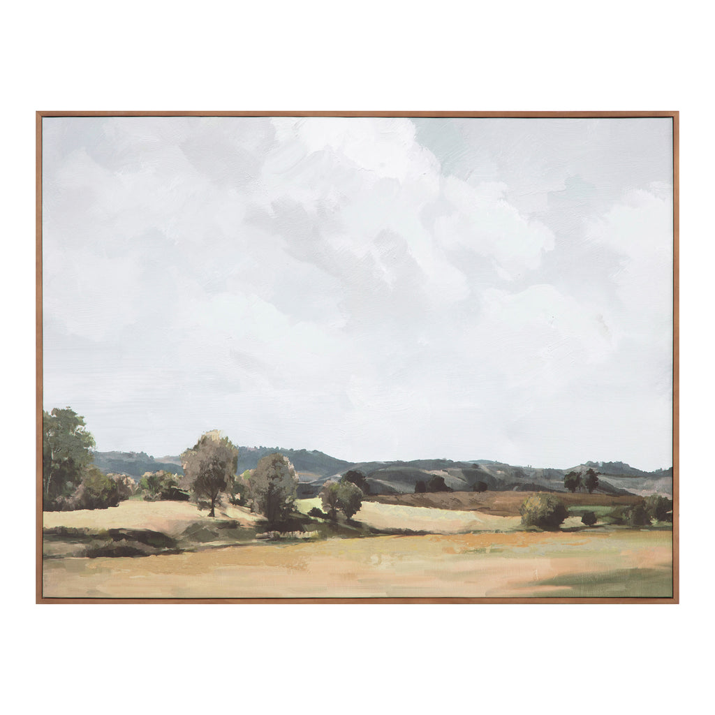 VAST COUNTRY FRAMED PAINTING