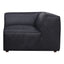 FORM CORNER CHAIR VANTAGE BLACK LEATHER