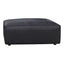 FORM OTTOMAN VANTAGE BLACK LEATHER