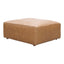 FORM OTTOMAN SONORAN TAN LEATHER