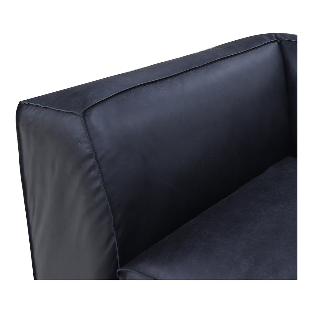 FORM LOUNGE MODULAR SECTIONAL VANTAGE BLACK LEATHER