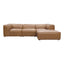 FORM LOUNGE MODULAR SECTIONAL SONORAN TAN LEATHER