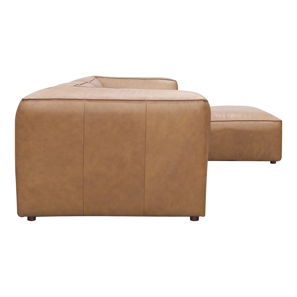 FORM LOUNGE MODULAR SECTIONAL SONORAN TAN LEATHER