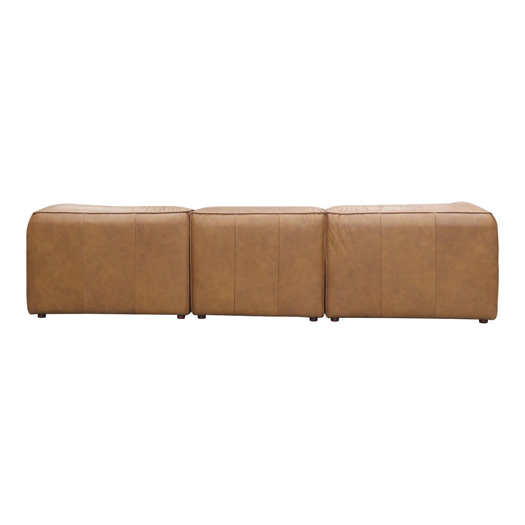 FORM CLASSIC L MODULAR SECTIONAL SONORAN TAN LEATHER