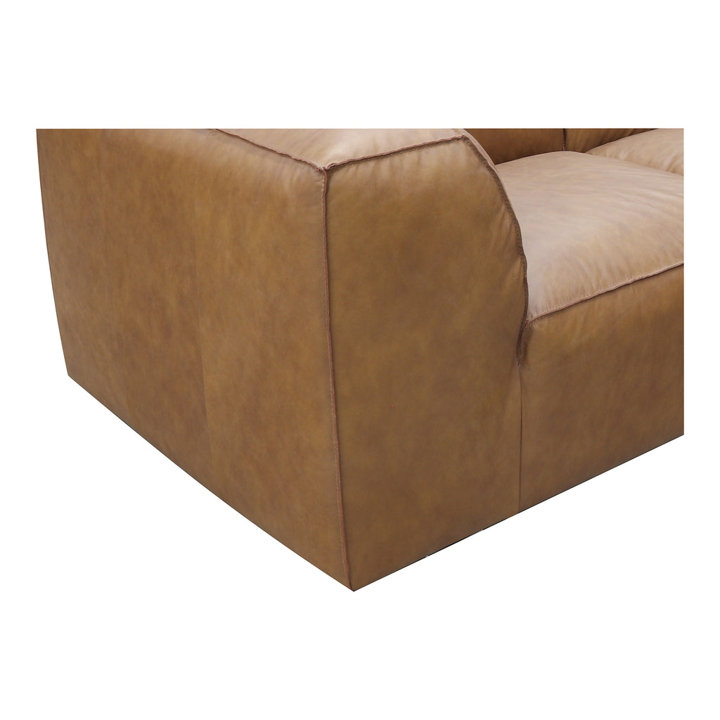 FORM CLASSIC L MODULAR SECTIONAL SONORAN TAN LEATHER