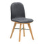 NAPOLI DINING CHAIR GREY-M2