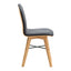 NAPOLI DINING CHAIR GREY-M2