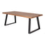 MILA LIVE EDGE RECTANGULAR DINING TABLE