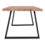 MILA LIVE EDGE RECTANGULAR DINING TABLE