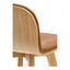 NAPOLI LEATHER COUNTER STOOL TAN