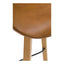 NAPOLI LEATHER COUNTER STOOL TAN