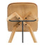 NAPOLI LEATHER COUNTER STOOL TAN