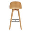 NAPOLI LEATHER BARSTOOL TAN