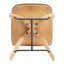 NAPOLI LEATHER BARSTOOL TAN