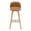 NAPOLI LEATHER BARSTOOL TAN