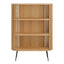 HENRICH OAK BOOKSHELF WHITE OIL