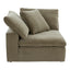 CLAY CORNER CHAIR PERFORMANCE FABRIC DESERT SAGE