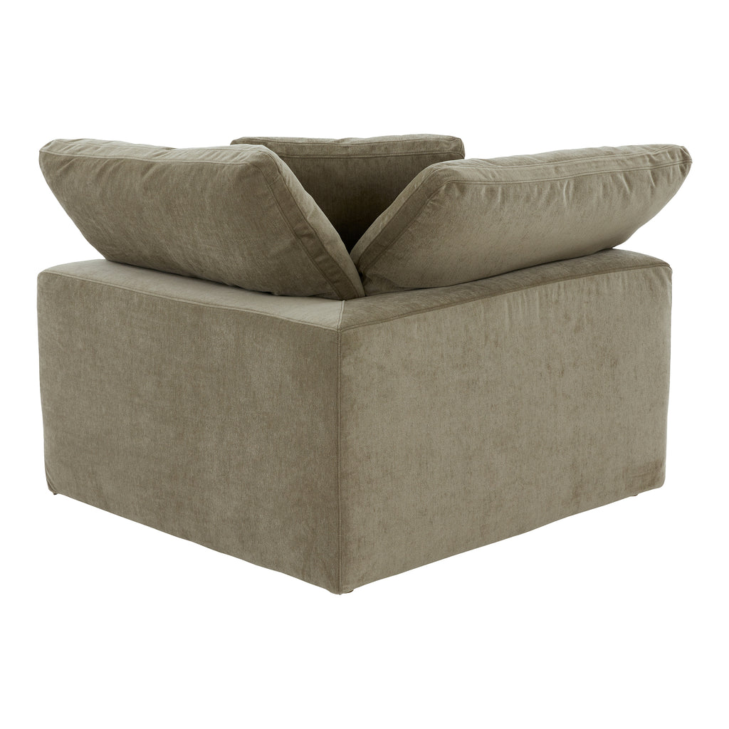 CLAY CORNER CHAIR PERFORMANCE FABRIC DESERT SAGE