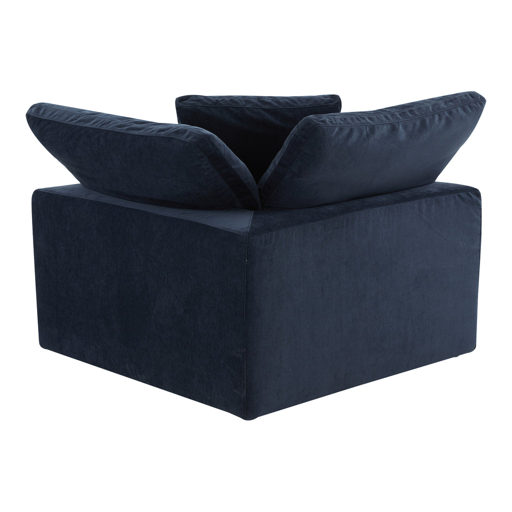 CLAY CORNER CHAIR PERFORMANCE FABRIC NOCTURNAL SKY