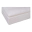 CLAY OTTOMAN PERFORMANCE FABRIC WHITE