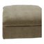 CLAY OTTOMAN PERFORMANCE FABRIC DESERT SAGE