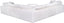 CLAY MODULAR SECTIONAL PERFORMANCE FABRIC WHITE