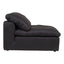 CLAY SLIPPER CHAIR NUBUCK LEATHER BLACK