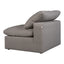 TERRA CONDO SLIPPER CHAIR PERFORMANCE FABRIC LIGHT GREY