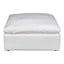 TERRA CONDO OTTOMAN PERFORMANCE FABRIC WHITE