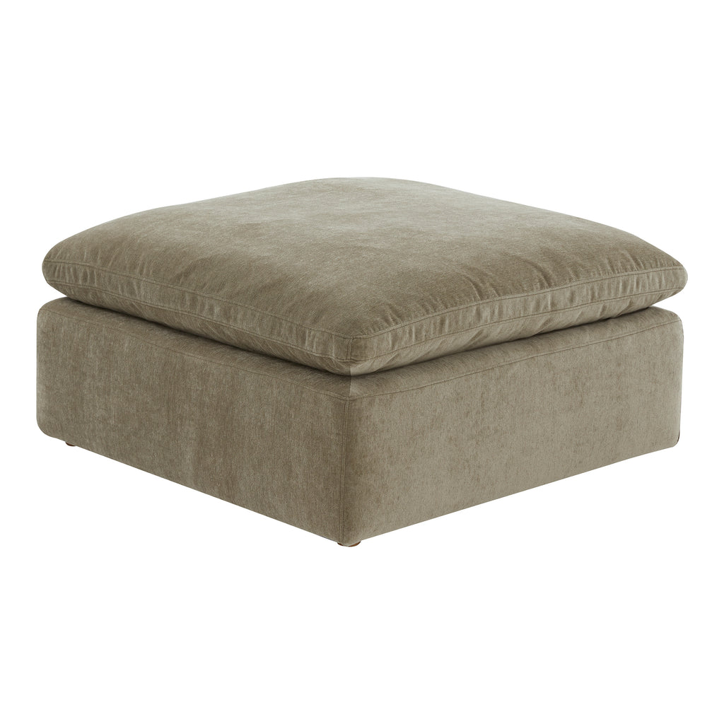 TERRA OTTOMAN PERFORMANCE FABRIC DESERT SAGE