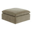 TERRA OTTOMAN PERFORMANCE FABRIC DESERT SAGE