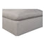 TERRA CONDO OTTOMAN PERFORMANCE FABRIC LIGHT GREY