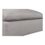 TERRA CONDO OTTOMAN PERFORMANCE FABRIC LIGHT GREY