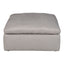 TERRA CONDO OTTOMAN PERFORMANCE FABRIC LIGHT GREY