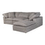 TERRA CONDO LOUNGE MODULAR SECTIONAL PERFORMANCE FABRIC LIGHT GREY