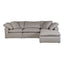 TERRA CONDO LOUNGE MODULAR SECTIONAL PERFORMANCE FABRIC LIGHT GREY