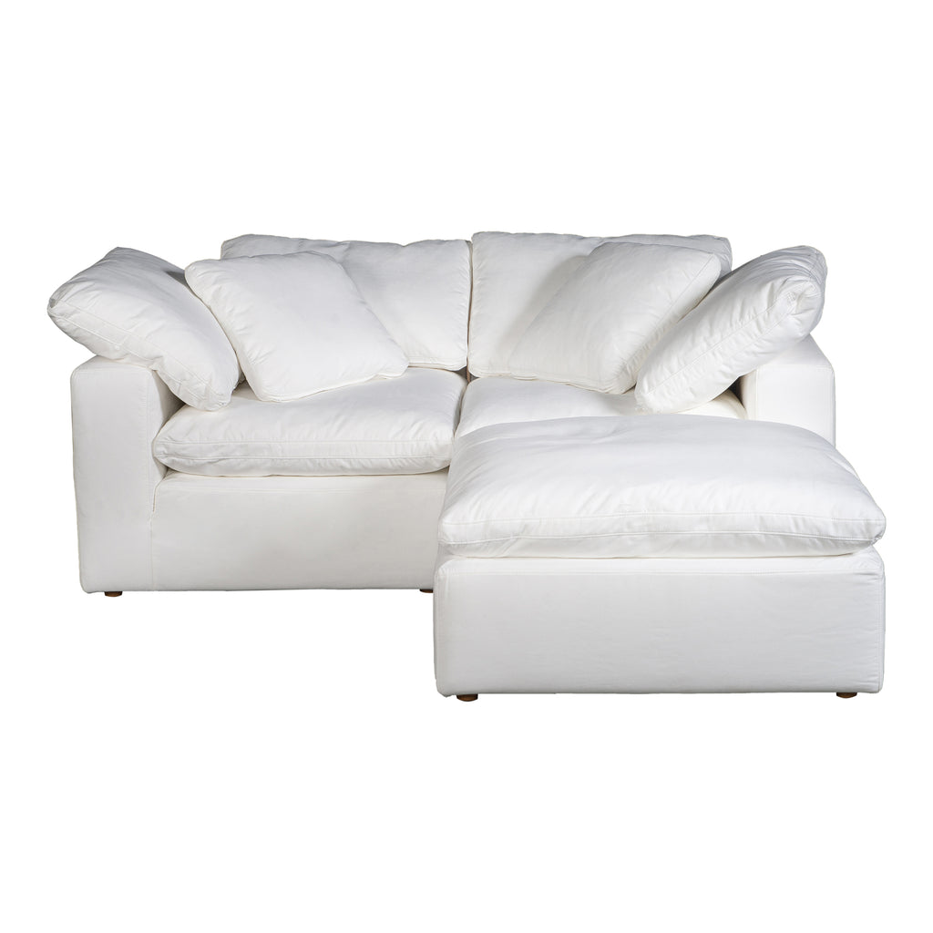 TERRA CONDO NOOK MODULAR SECTIONAL PERFORMANCE FABRIC WHITE