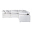 TERRA CONDO CLASSIC L MODULAR SECTIONAL PERFORMANCE FABRIC WHITE