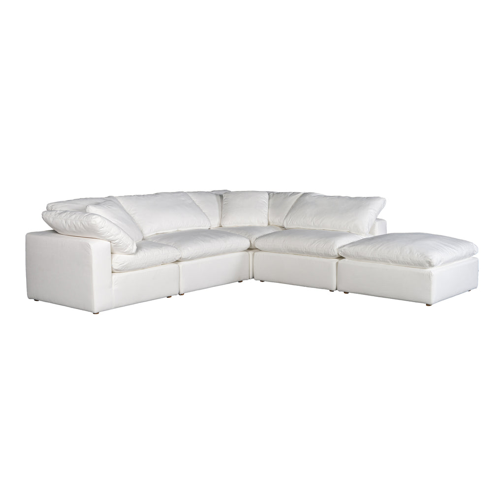 TERRA CONDO DREAM MODULAR SECTIONAL PERFORMANCE FABRIC WHITE