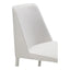 NORA FABRIC DINING CHAIR WHITE-M2