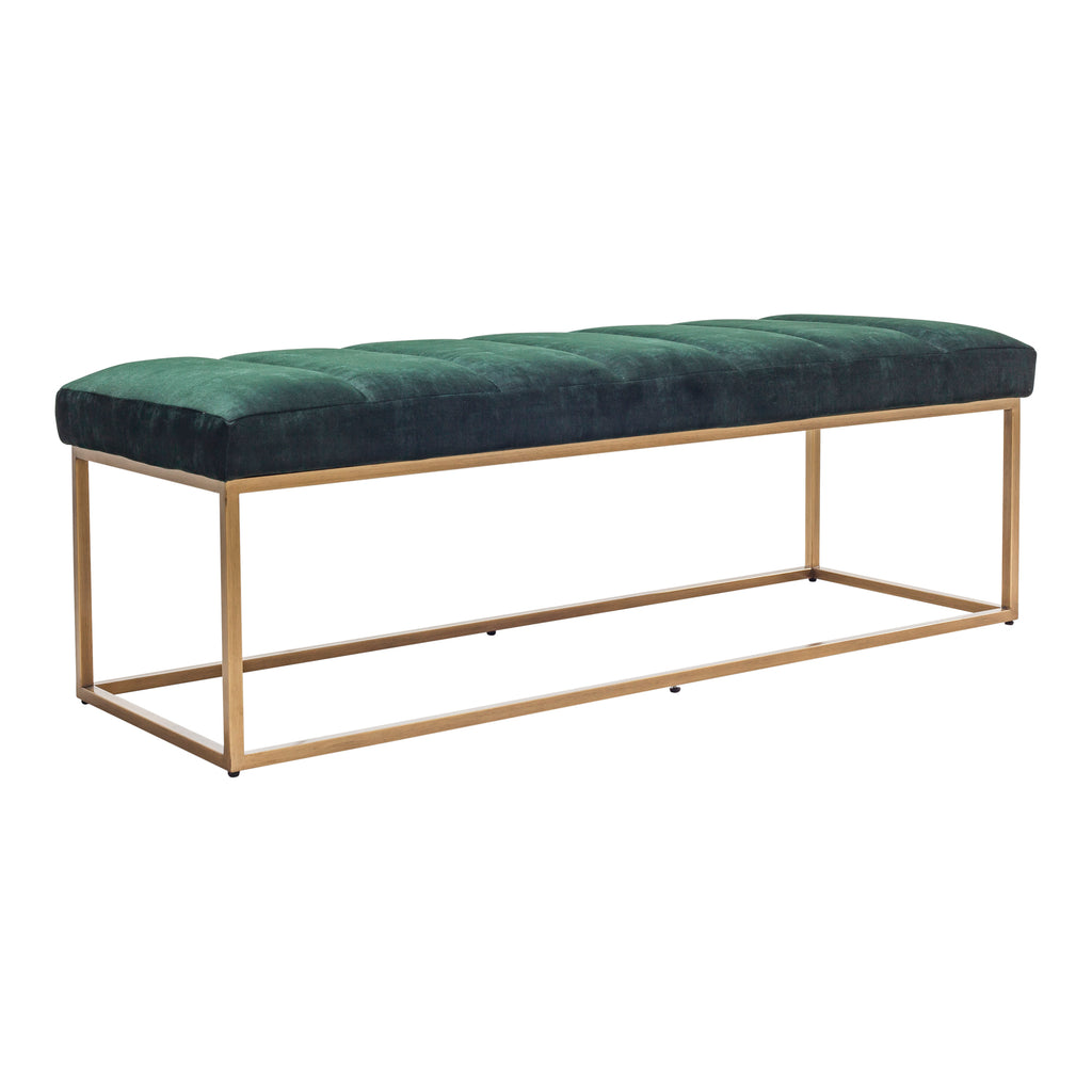 KATIE BENCH DARK GREEN