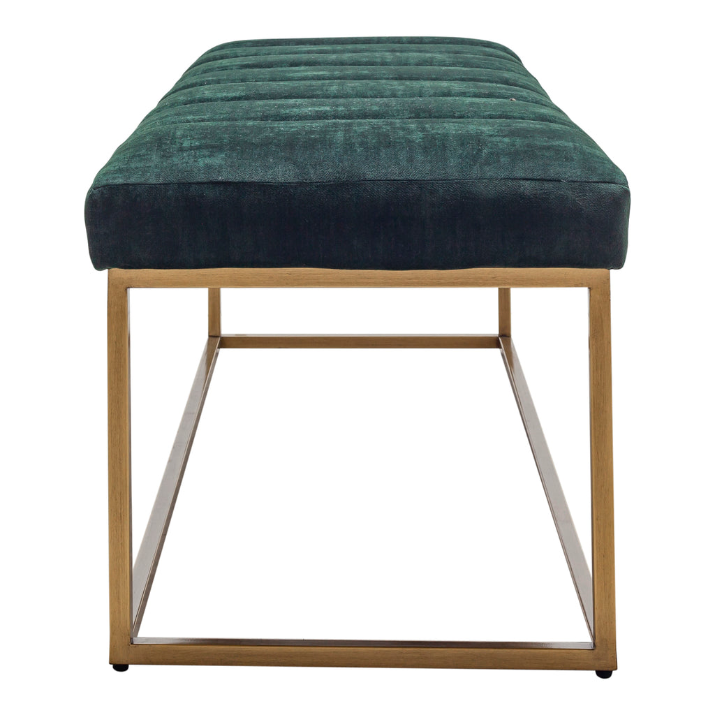 KATIE BENCH DARK GREEN