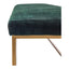 KATIE BENCH DARK GREEN