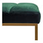 KATIE BENCH DARK GREEN