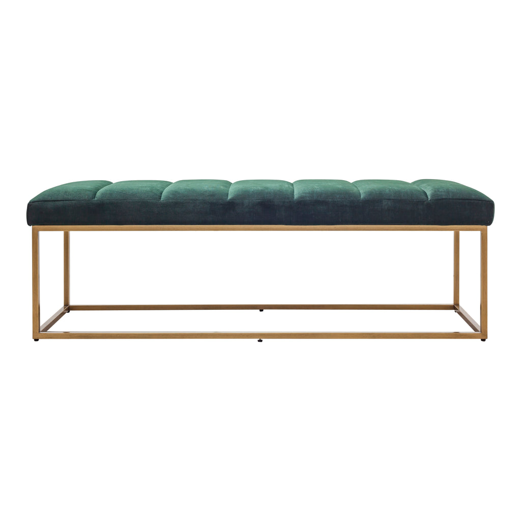 KATIE BENCH DARK GREEN