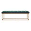 KATIE BENCH DARK GREEN