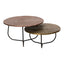 CROSS SECTION TABLES SET OF 2